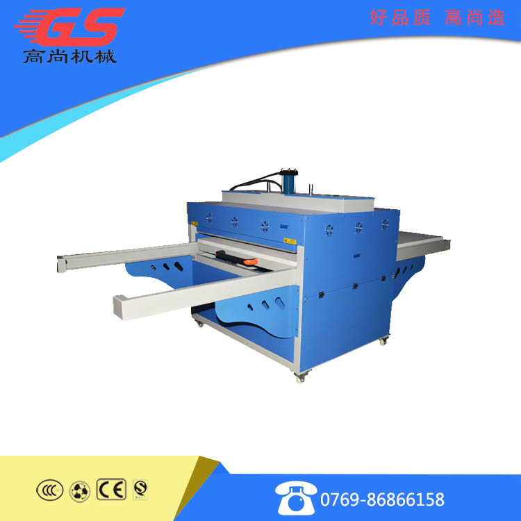 100x120cm flatbed two side hydraulic double station sublimation machine